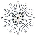 baratos Bricolage Relógios de Parede-rel&amp;oacute;gio de parede de ferro redondo moderno