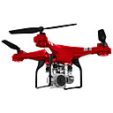 baratos Quadicópteros CR &amp; Multirotores-RC Drone SH5HD 4CH 6 Eixos 2.4G Com C&amp;acirc;mera HD 0.3MP Quadc&amp;oacute;pero com CR FPV / Retorno Com 1 Bot&amp;atilde;o / Auto-Decolagem Quadc&amp;oacute;ptero RC / Controle Remoto / C&amp;acirc;mera / V&amp;ocirc;o Invertido 360&amp;deg; / Flutuar / Flutuar