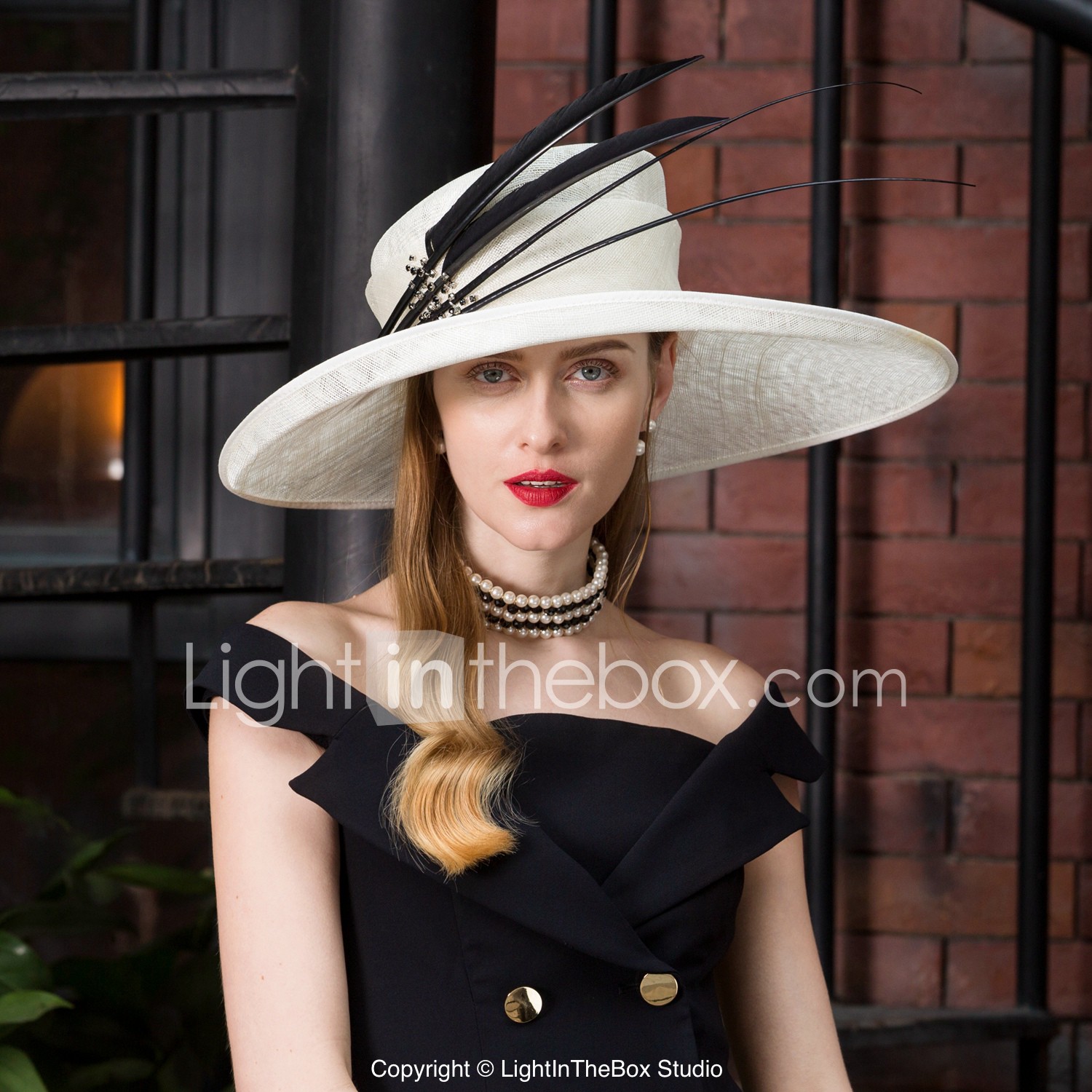 Flax Kentucky Derby Hat Fascinators Hats With Feather 1pc Flax Kentucky Derby Hat Fascinators