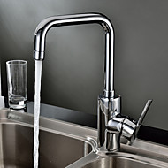 Contemporary  with  Chrome Single Handle One Hole  ,  Feature  for Centerset