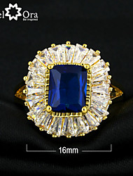 お買い得  -女性用 ダークブルー 海軍 ゴールドメッキ Elegant 日常 コスチュームジュエリー