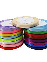 economico -Creativo Tinta unica Nastri Raso Nastri di nozze Pezzo / Imposta Poliestere Forniture per decorazioni nuziali Bomboniere Scatola regalo