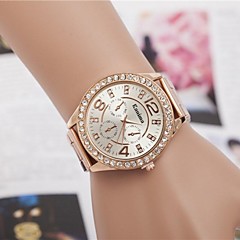 Mulheres Relógio de Pulso Quartzo Prata / Dourada / Ouro Rose Analógico senhoras Brilhante Fashion - Prata Dourado Ouro Rose Um ano Ciclo de Vida da Bateria / Jinli 377 Mulheres Relógio de Pulso Quartzo Prata / Dourada / Ouro Rose Analógico senhoras Brilhante Fashion - Prata Dourado Ouro Rose Um ano Ciclo de Vida da Bateria / Jinli 377