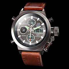 Herrn Digitaluhr Armbanduhr Militäruhr Sportuhr Japanisch Quartz digital Alarm Kalender Chronograph Wasserdicht Duale Zeitzonen LCD Herrn Digitaluhr Armbanduhr Militäruhr Sportuhr Japanisch Quartz digital Alarm Kalender Chronograph Wasserdicht Duale Zeitzonen LCD