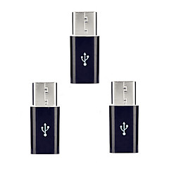 cwxuan ™ USB 3.1 di tipo C maschio a femmina adattatori di estensione 5pin micro usb (3 pc) cwxuan ™ USB 3.1 di tipo C maschio a femmina adattatori di estensione 5pin micro usb (3 pc)