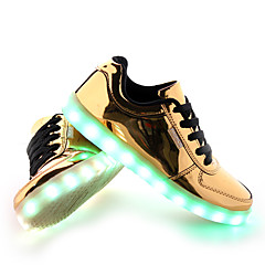 Men's LED Shoes PU(Polyurethane) Spring / Fall Comfort / Slouch Boots Sneakers Slip Resistant Gold / Silver Men's LED Shoes PU(Polyurethane) Spring / Fall Comfort / Slouch Boots Sneakers Slip Resistant Gold / Silver