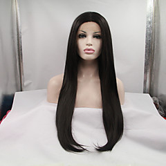 Synthetic Lace Front Wig Straight Synthetic Hair Black Wig Womens Lace Front Natural Black Synthetic Lace Front Wig Straight Synthetic Hair Black Wig Womens Lace Front Natural Black