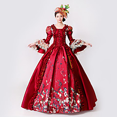 Prinzessin Göttin Kleid Cosplay Kostüme Maskerade Ballkleid Damen Rokoko Mittelalterlich Renaissance Party Abiball Weihnachten Halloween Karneval Fest / Feiertage Spitze Organza Rot Karneval Kostüme Prinzessin Göttin Kleid Cosplay Kostüme Maskerade Ballkleid Damen Rokoko Mittelalterlich Renaissance Party Abiball Weihnachten Halloween Karneval Fest / Feiertage Spitze Organza Rot Karneval Kostüme