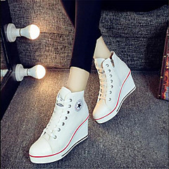 Per donna Di corda Primavera / Autunno Comoda Sneakers Zeppa Azzurro cielo / Rosso / Rosa Per donna Di corda Primavera / Autunno Comoda Sneakers Zeppa Azzurro cielo / Rosso / Rosa