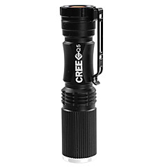 LED-Zaklampen LED Cree XR-E Q5 600 lm 1 Verlichtings Modus Tactisch, Zoombare, Verstelbare focus Kamperen / wandelen / grotten verkennen, Dagelijks gebruik, Politie / militair Zwart / Zilver / Gouden LED-Zaklampen LED Cree XR-E Q5 600 lm 1 Verlichtings Modus Tactisch, Zoombare, Verstelbare focus Kamperen / wandelen / grotten verkennen, Dagelijks gebruik, Politie / militair Zwart / Zilver / Gouden