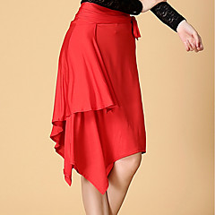 Balli latino-americani Pantaloni Per donna Addestramento Elastene Fibra di latte Naturale Gonne Balli latino-americani Pantaloni Per donna Addestramento Elastene Fibra di latte Naturale Gonne