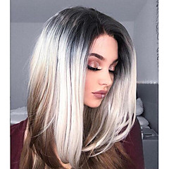 Synthetic Lace Front Wig kinky Straight Layered Haircut Synthetic Hair Natural Hairline Brown Wig Women's Long Lace Front Chocolate Synthetic Lace Front Wig kinky Straight Layered Haircut Synthetic Hair Natural Hairline Brown Wig Women's Long Lace Front Chocolate