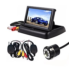 ZIQIAO 4.3 inch Other CCD Wireless 170 Degree Car Rear View Kit Foldable Waterproof for Car ZIQIAO 4.3 inch Other CCD Wireless 170 Degree Car Rear View Kit Foldable Waterproof for Car