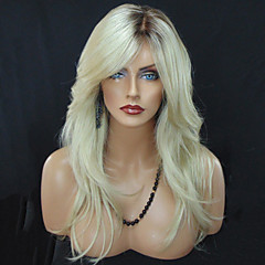 Perruque Synthétique Ondulé Blond Coupe Dégradée Cheveux Synthétiques Résistant à la chaleur / Cheveux Colorés / Racines foncées Blond Perruque Femme Long Sans bonnet Blond Perruque Synthétique Ondulé Blond Coupe Dégradée Cheveux Synthétiques Résistant à la chaleur / Cheveux Colorés / Racines foncées Blond Perruque Femme Long Sans bonnet Blond