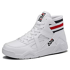 Men's Comfort Shoes Canvas Fall Casual Sneakers Wear Proof White / Black Men's Comfort Shoes Canvas Fall Casual Sneakers Wear Proof White / Black