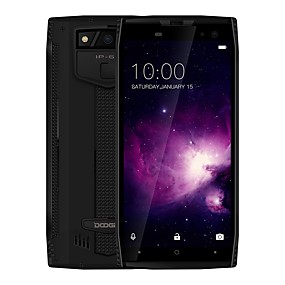 お買い得  携帯電話-DOOGEE S50 5.7 インチ " ４Ｇスマートフォン (6ギガバイト ＋ 128GB 13 mp / 懐中電灯 / 16 mp MediaTek Helio P23 5180 mAh mAh) / ダブルカメラ