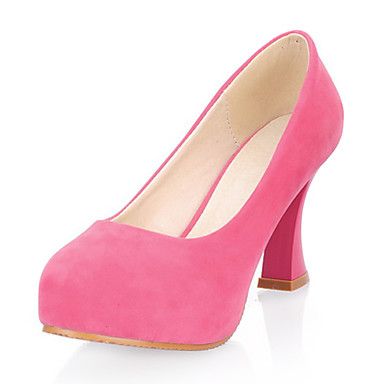 Gorgeous Leatherette Chunky Heel Closed Toe Party / Evening Shoes(More ...