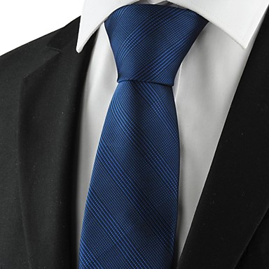 Tie Homens da Marinha Azul da New ternos listrados gravata para o ...