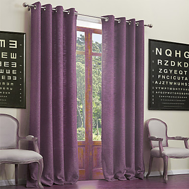 neoclassical blend grommet drapes