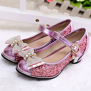 Girls' Shoes Synthetic Spring Summer Bowknot for Casual Dress Champagne ...