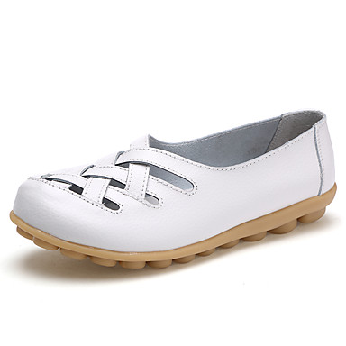 Women's Shoes Leatherette Summer Fall Crib Shoes Light Soles Comfort Mary Jane Flats Walking Shoes Low Heel Round Toe Hollow-out Split Women's Shoes Leatherette Summer Fall Crib Shoes Light Soles Comfort Mary Jane Flats Walking Shoes Low Heel Round Toe Hollow-out Split