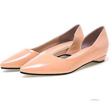 les chaussures de confort d'été / de talon base de vache noire / pompe flats faible talon de rouge / almond f49e7a les chaussures de confort d'été / de talon base de vache noire / pompe flats faible talon de rouge / almond f49e7a