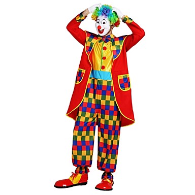 Burlesque Clown Circus Costume Adults' Men's Halloween Halloween ...