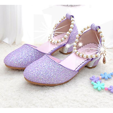 Girls' Shoes Synthetics Spring & Fall Flower Girl Shoes / Tiny Heels ...