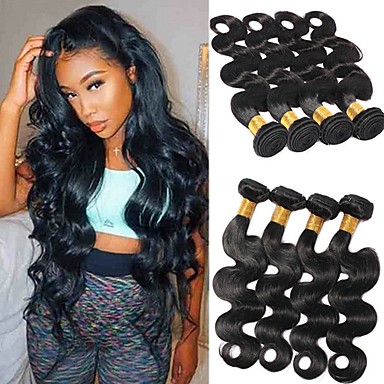 Simple Style Human Hair Weaves Search Lightinthebox