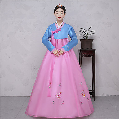 Hanbok Girl Adults' Women's Asian Traditional Korean Jeogori Hanbok ...