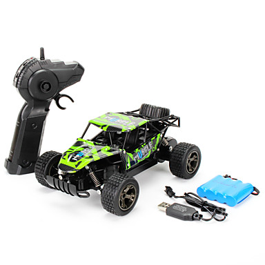 baratos Drones &amp; Rádio Controle-Carro com CR 101866 3 Canais 2.4G Off Road Car 1:20 Electrico Escovado 18-20 km/h