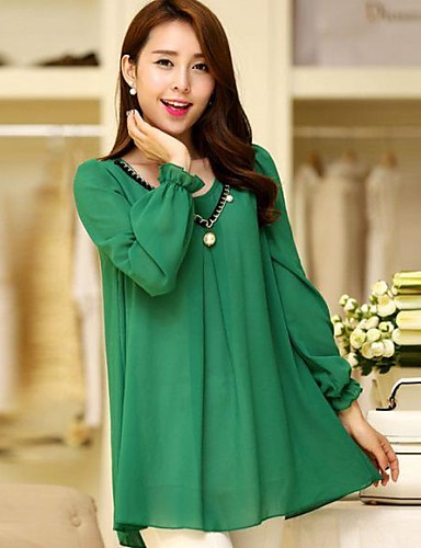 Women's Daily Casual Spring / Fall Blouse 1922878 2018 – $3.99
