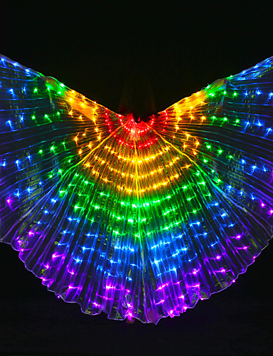 DASNTERED Ailes D'ange LED D'Isis, Danse Du Ventre, Accessoires De